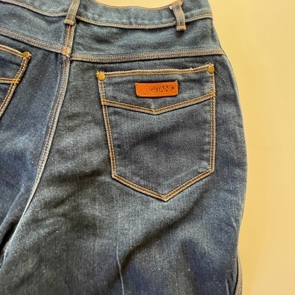 GITANO Dark Blue HIgh Rise Mom Jeans 12 - Picture 10 of 13